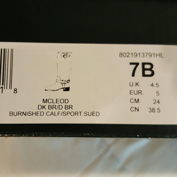 LAUREN -By Ralph Lauren Mcleod Riding Boots - Picture 7 of 8